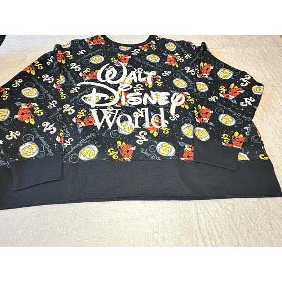 Walt Disney World Sweatshirt Adult 2X Blue 25th Anniversary Vault 50 Mickey - Picture 1 of 5